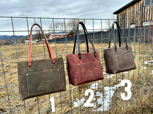 Leather Tote 1
