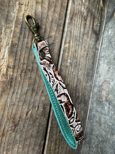 Genuine Leather Wristlet